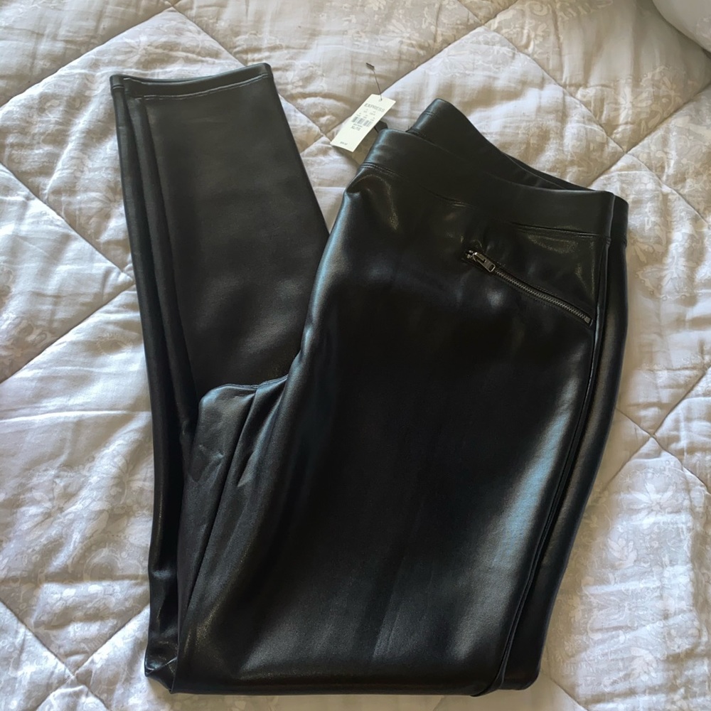 Express Faux leather leggings